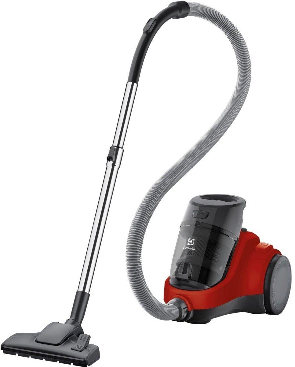 Electrolux Пилосос контейнерний, 750Вт, конт пил -1.8л, HEPA12, 5 насадок, червоний