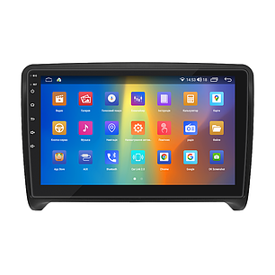 Штатна магнітола Lesko для Audi TTS II 8J Рестайлінг 2010-2014 IPS 9" 2/32Gb CarPlay 4G GPS Prime охолодження, фото 2