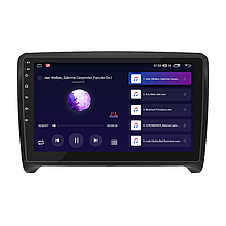 Штатна магнітола Lesko для Audi TTS II 8J Рестайлінг 2010-2014 IPS 9" 2/32Gb CarPlay 4G GPS Prime охолодження, фото 3