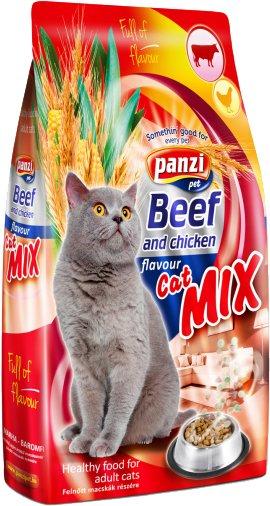 Сухий корм в для котів Panzi КетМікс Яловичина  10 кг