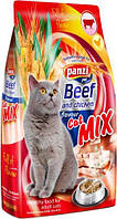 Сухой корм в для котов Panzi КетМикс Говядина 10 кг