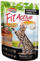 Корм сухий fit Active Kitten з куркою 300 г