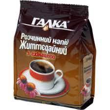 Кавовий напій Життедатний (эхинацея)100гр пакет (20шт) Галка, фото 1