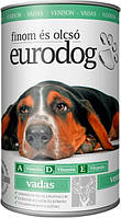 Корм для собак EuroDog Adult з дичиною 415 г