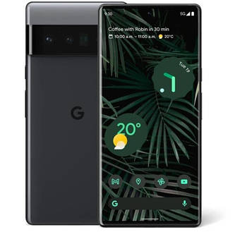 Смартфон Google Pixel 6 Pro 12/128 GB Black, екран 6.7", AMOLED, 50+48+12/11 Мп, IP68, 1sim, 4G (LTE)