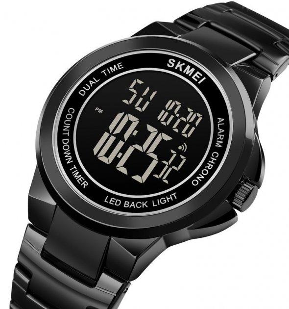 Чоловічий класичний годинник Skmei 1712 Чорний, фото 1