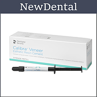 Calibra Veneer Refill BL цемент для фиксации виниров, 1 шприц 2 г