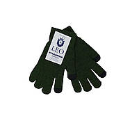 Сенсорные теплые мужские перчатки Лео Олива