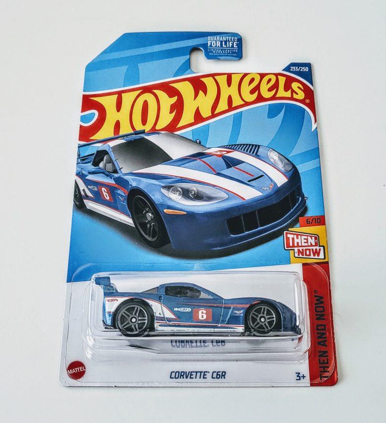 Машинка Хот Вілс 1:64 Corvette C6R колекція Then And Now Hot Wheels Mattel HCV35