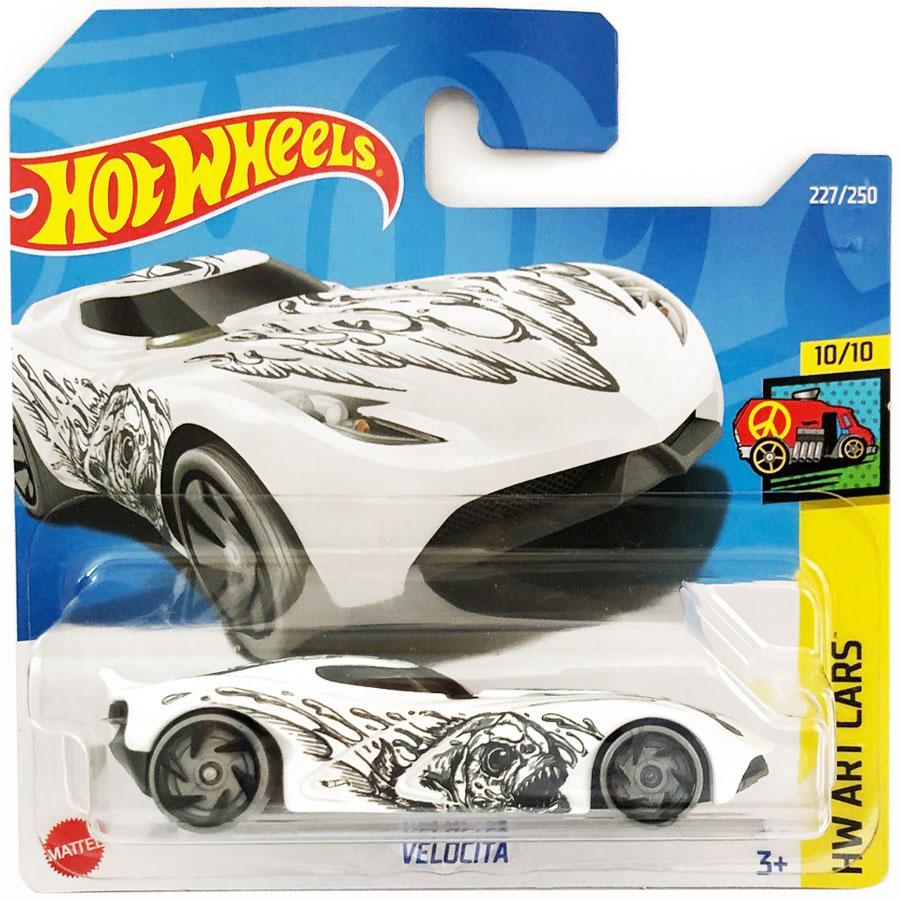 Машинка Хот Вілс 1:64 Velocita колекція HW Art Cars Hot Wheels Mattel HCW41