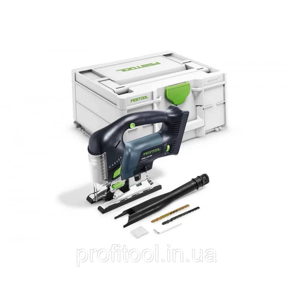 FESTOOL Акумуляторний маятниковий лобзик PSBC 420 EB-Basic CARVEX 576530
