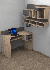 Стіл комп'ютерний + Полиця 110х60х75 см. Колір на вибір, (Стиль-05), фото 3