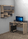 Стіл комп'ютерний + Полиця 120х60х75 см. Колір на вибір, (Стиль-07), фото 3