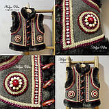 Кептарик "Брати" (сірий) для хлопчика на замовлення 116, фото 2