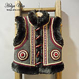 Кептарик "Брати" (сірий) для хлопчика на замовлення 116, фото 6