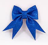 Бантики на ялинку Новорічні прикраси Комплект 7 штук Кольорові, фото 5