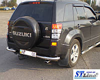 Защита заднего бампера задние уголки углы Suzuki Grand Vitara Сузуки Гранд Витара