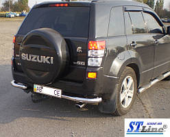 Захист заднього бампера задні уголки угли Suzuki Grand Vitara Сузукі Гранд Вітара