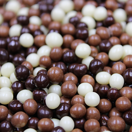 Хрусткі шоколадні кульки мікс 5 мм, фото 2