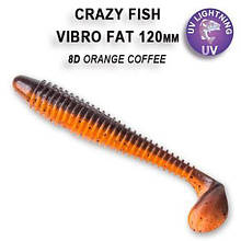 Силикон Crazy Fish Vibro fat 4.7" 39-120-8d-6 кальмар