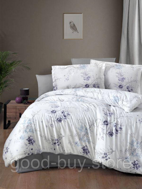 First Choice Leena lilac постільна білизна сатин сімейний 160х220х2