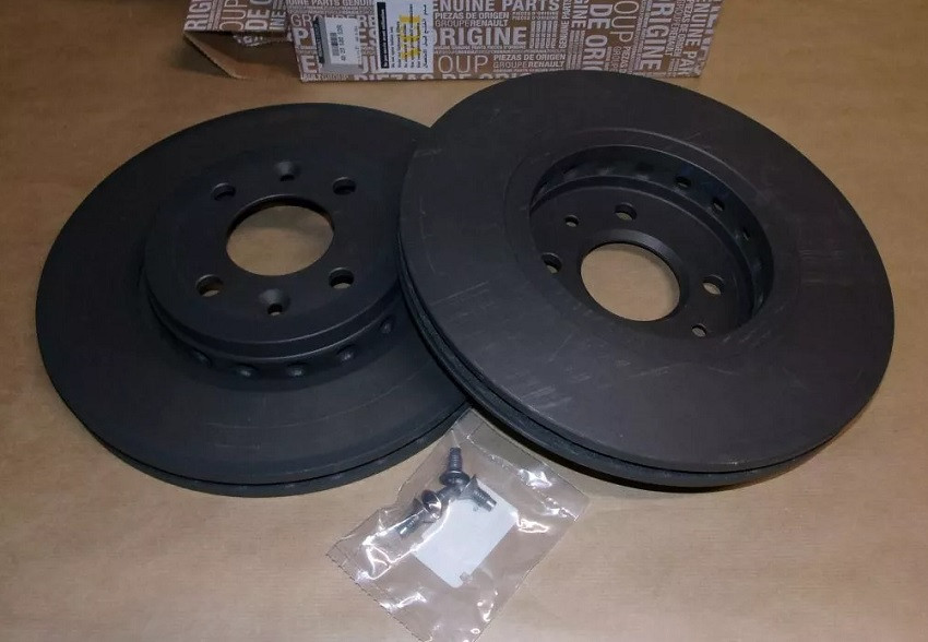 Передні гальмівні диски (280мм х24мм) Renault: DOKKER LODGY CAPTUR CLIO KANGOO MEGANE SCENIC, 402068053R
