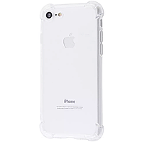 Прозрачный силиконовый чехол WXD Silicone 0.8mm Case for iPhone SE 3/SE 2/8/7, Clear