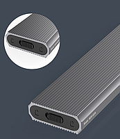 Зовнішня кишеня для M2 SSD NVMe (PCIe) і NGFF (Sata) USB 3.1 Type-C Blueendless 2816SN Original, фото 6