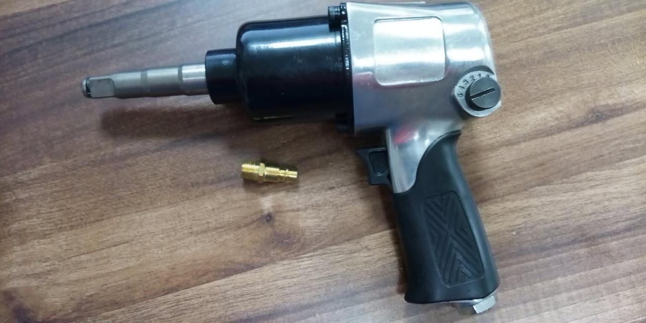 Пневмогайковерт 1/2" (576N/m; 7500об/хв; довж.шпиндель) AIRKRAFT AT-238LSG (пневмоінструмент, для шиномонтажу)