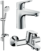 Набор смесителей для ванны 3 в 1 HANSGROHE FOCUS (1092019)