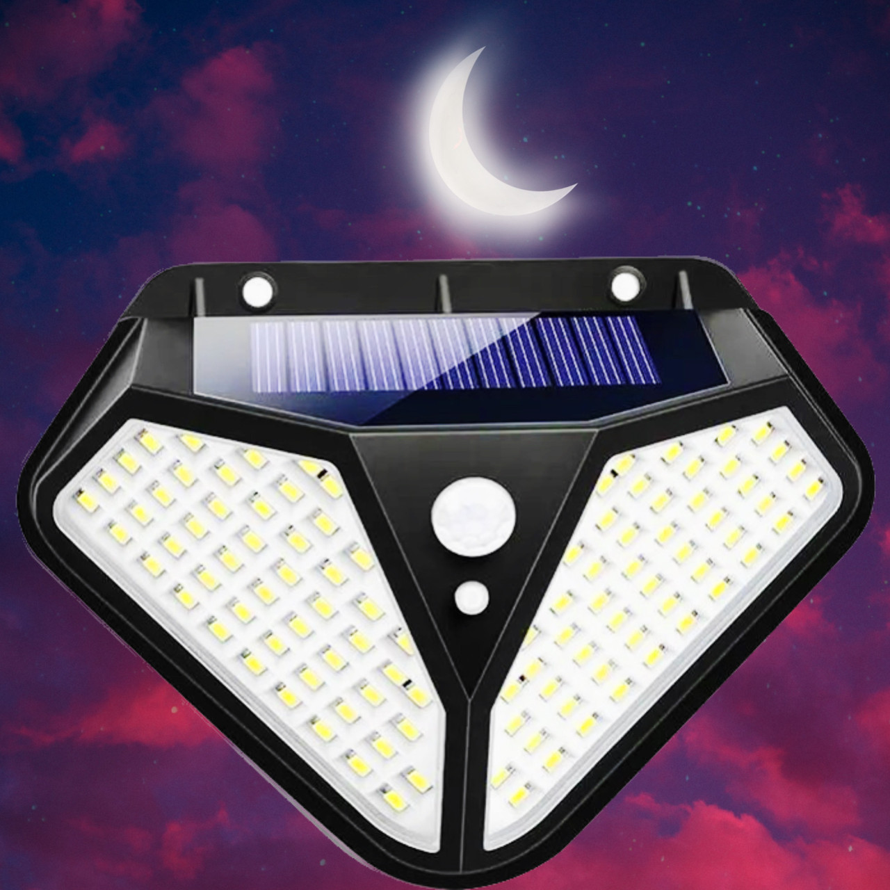 Вуличний світильник світлодіодний LED-лампа прожектор із датчиком руху Wall lamp LF-1728A