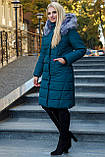 Стильне жіноче тепле пальто Miранда волна, р-ри 44,56, фото 4