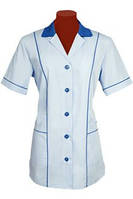 Куртка жіноча прибиральниць, уніформа для покоївок, спецодяг для сфери обслуговування