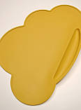 Килимок силіконовий Хмаринка Twins Cloud, mango, фото 2