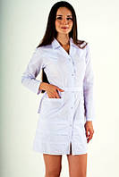 Красивый модельный халат, для мед працівників, мед сотрудников, халат медицинский