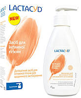 Засіб для інтимної гігієни Лактацид феміна (Lactacyd femina) з дозатором 200 мл класичний