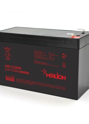 Акумуляторна батарея MERLION HR1228W (12V, 8,5A)
