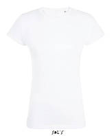 Жіноча футболка для сублімаційного друку SOL'S MAGMA WOMEN (колір білий)