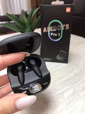 Бездротові навушники AirDots Pro 3 для Xiaomi, Чорні, фото 2