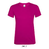 Женская футболка с круглой горловиной SOL'S REGENT WOMEN (цвет фуксия)