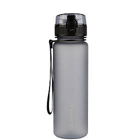 Пляшка Uzspace Colorful Frosted 3026 500 мл, Grey