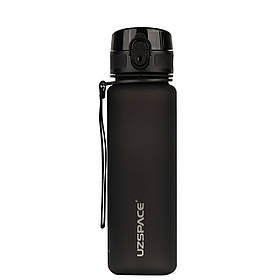 Пляшка Uzspace Colorful Frosted 3026 500 мл, Black