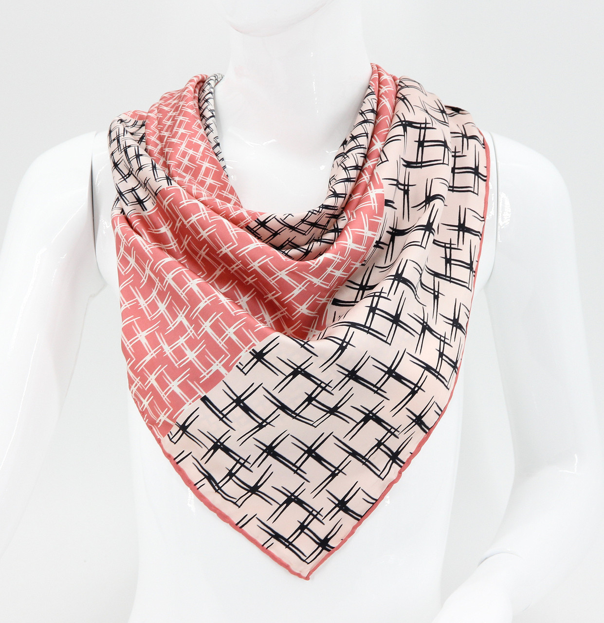 Хустка M&JJ ІЗМІР Шовк Корал 95х95 см (2590), фото 1