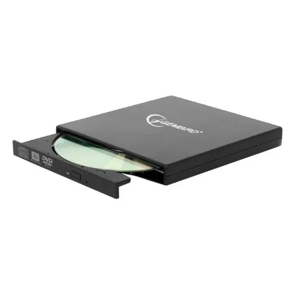 Оптичний привід Gembird DVD-USB-02 Black зовнішній
