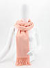 ШАРФ жіночий M&JJ МОНТАЛЬ Персик 190х70 см (8565), фото 2