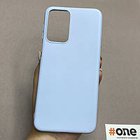 Чехол для Samsung Galaxy A23 4G однотонный силиконовый чехол на телефон самсунг а23 4г нежно-голубой PLN
