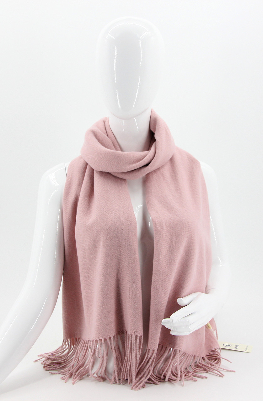 ШАРФ жіночий M&JJ МОНТАЛЬ Пудра 190х70 см (8571), фото 1