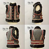 Кептарик "Брати" (сірий) для хлопчика на замовлення 116, фото 10