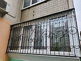 Кована решітка на вікно Київ арт Кр No 69, фото 3