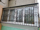 Кована решітка на вікно Київ арт Кр No 69, фото 6